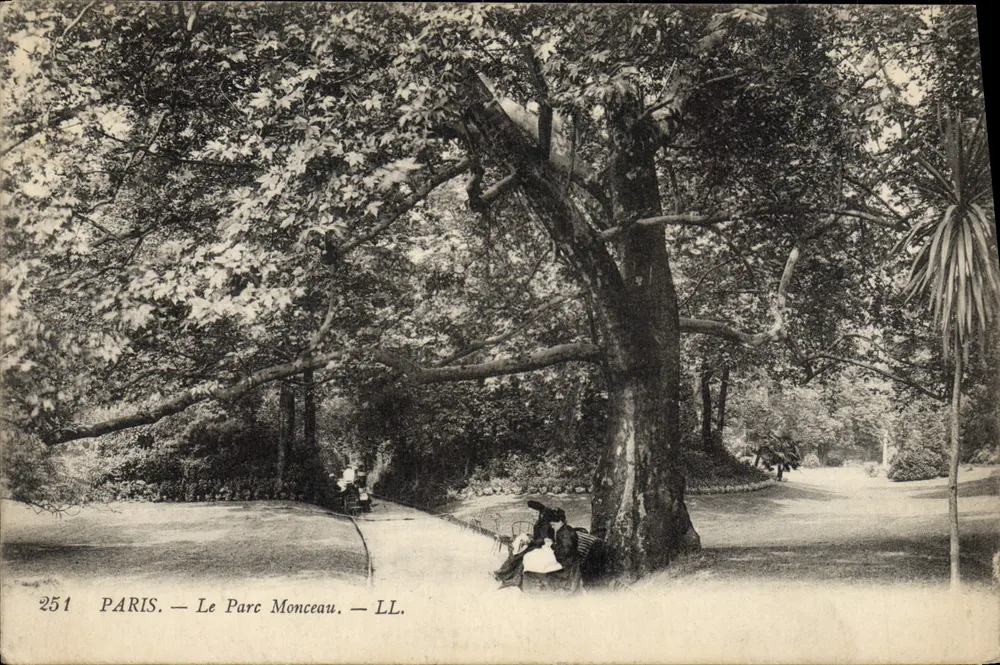 Paris — O Parc Monceau — LL. — n°251 - Frente