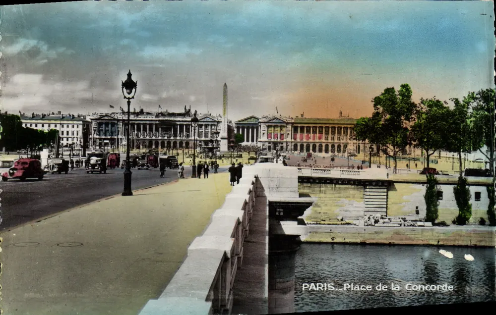 Paris — Praça da Concórdia — E.R. Paris - Frente
