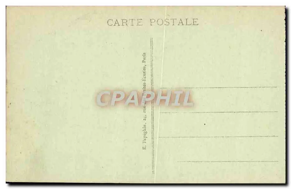 Paris - Place de la Concorde — Les Fontaines et l'Obélisque — A.P. n°78 - Rückseite