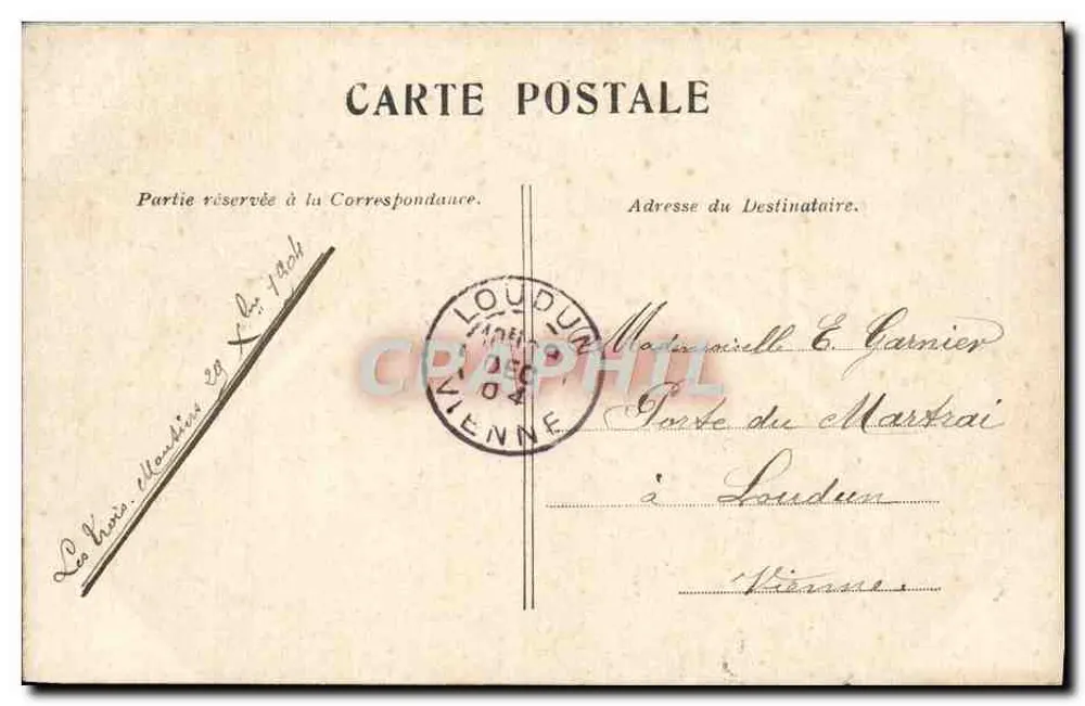 PARIS — Le Petit-Palais, Champs-Élysées — editor não visível, número de série não visível - Verso