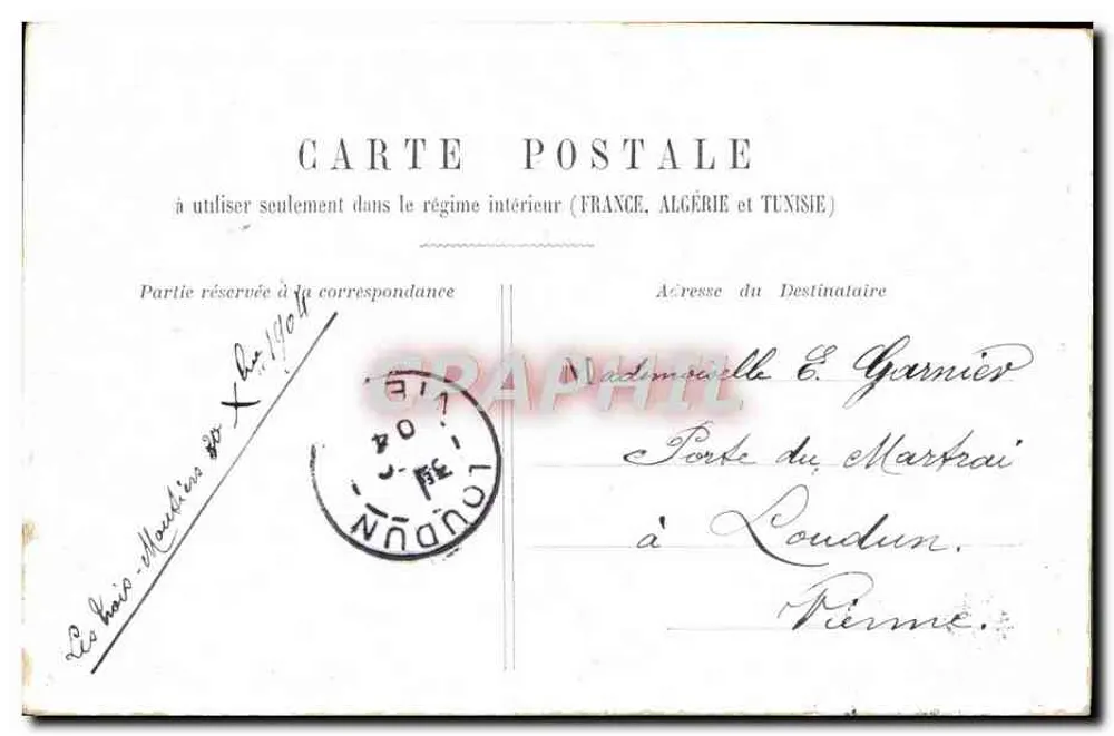 Paris - Colunata do Louvre — n°13 - Verso