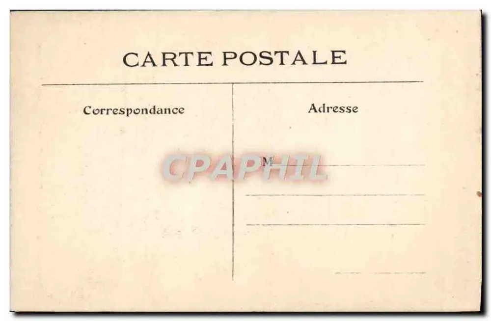 Notre-Dame des Blancs-Manteaux — Paris — L. J. & Cie, Verlag, Angoustrême-Paris — Nr. 25 - Rückseite