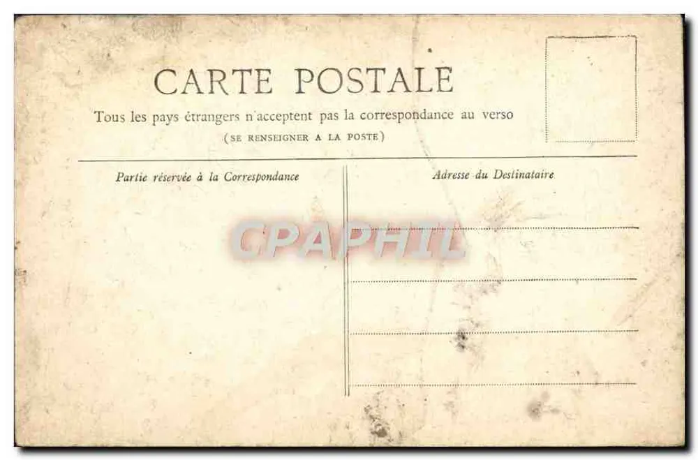 Paris — A Igreja da Trindade — Coleção Petit Journal - Verso