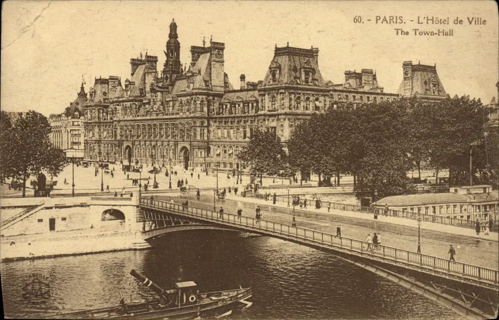 Paris - Das Rathaus — Das Rathaus — Verlag Phanotypie (Nr. 60) - Vorderseite