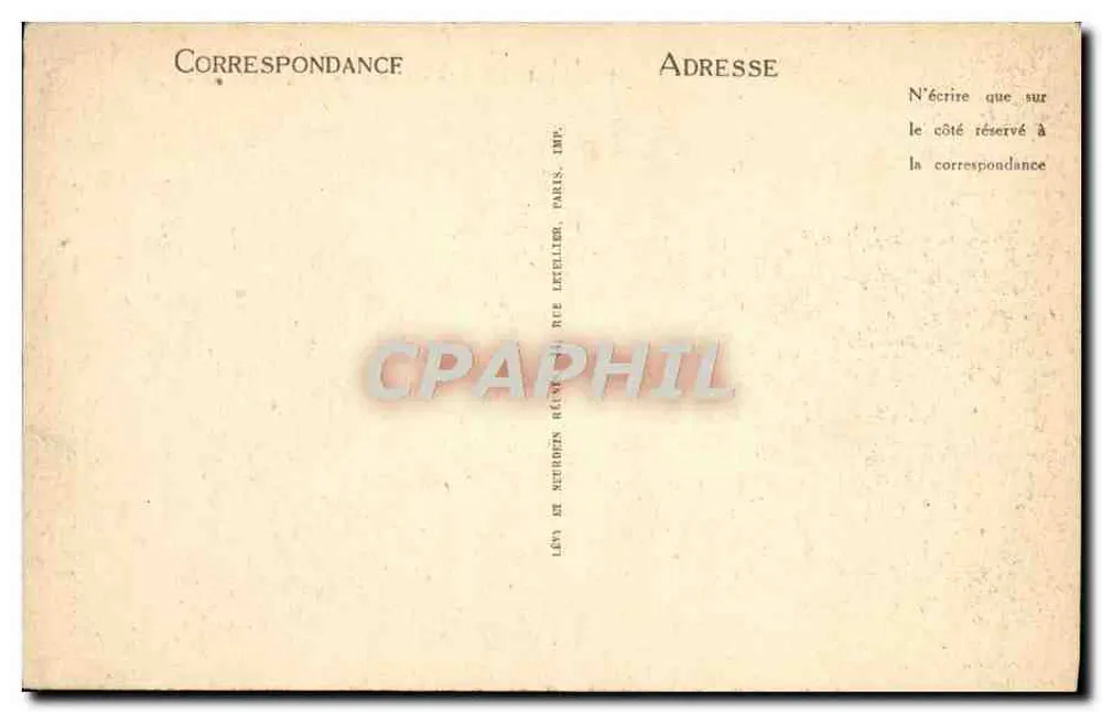 Paris — Fontaine Saint-Sulpice — LL, n° 953 - Verso