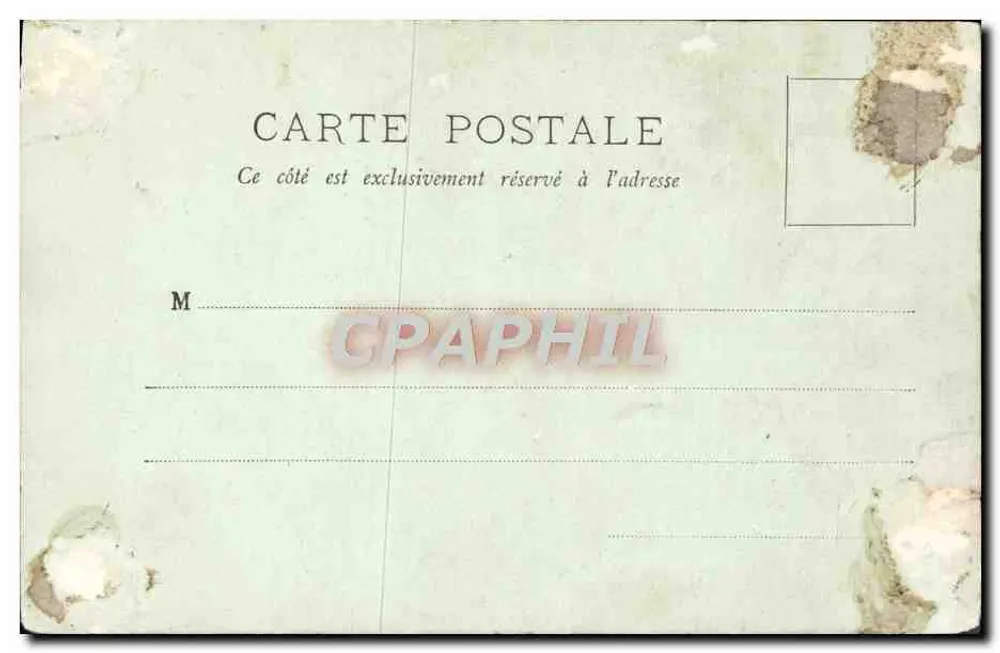 Paris — La Cour de l'Hôtel Sully — LL. — Éditeur LL. — N° 321 - Rewers