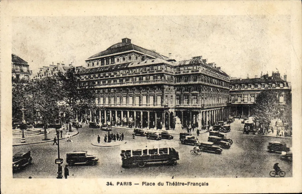 Paris — Place du Théâtre-Français — Lader, 21 rue Jonhert, Paris - Frente