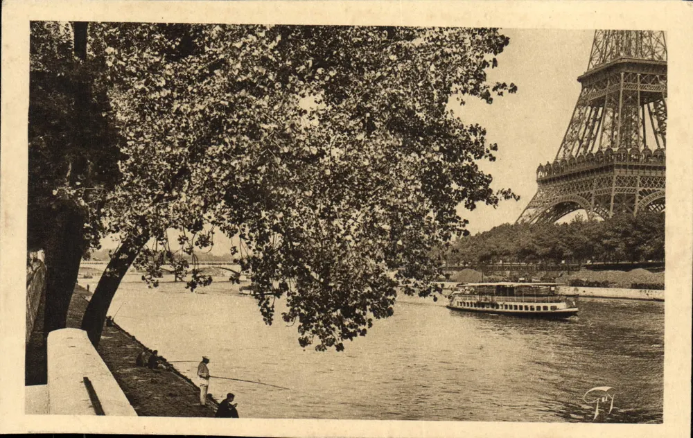 Eiffelturm und die Ufer — Guy - Vorderseite