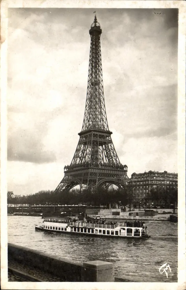 Paris und seine Wunder — Eiffelturm — Verlag A. Leconne, Paris - Vorderseite