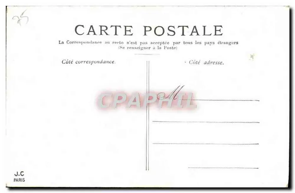 Paris — Le Grand Palais (Champs-Élysées.) — J.C. PARIS - Verso