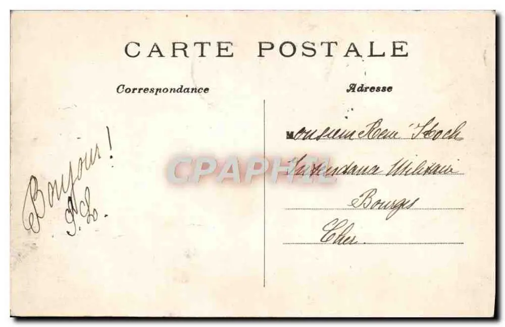 Boulevard en Poort Saint-Martin — Parijs — onbekende uitgever, nr. 111 - Achterkant