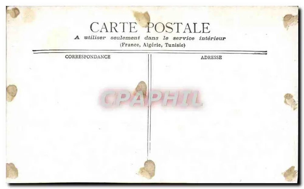 Paris - Theater du Vaudeville & B. des Italiens — Verleger nicht sichtbar - Rückseite