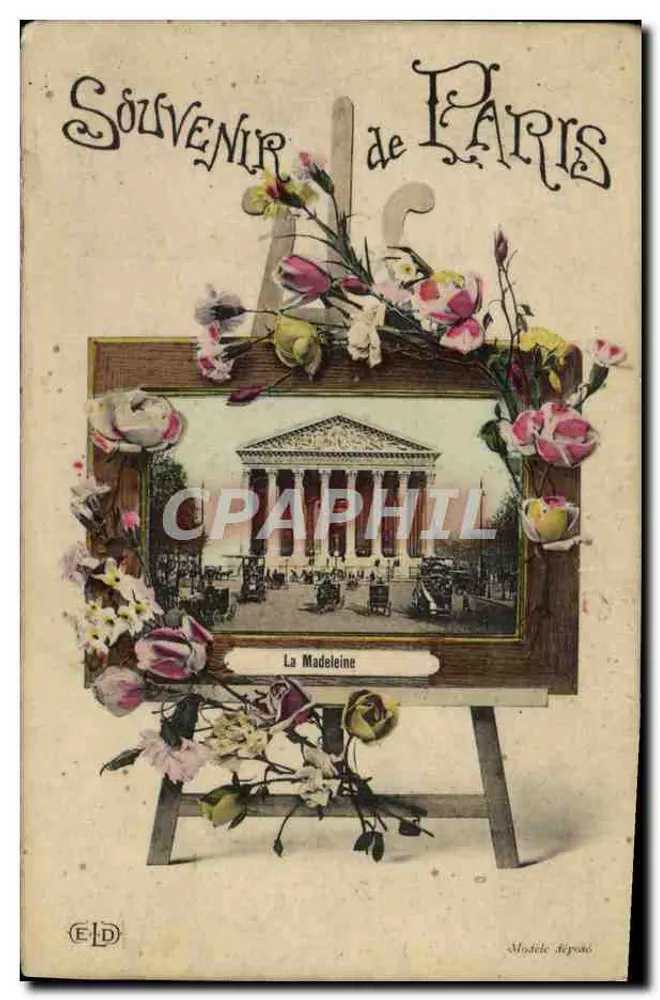 La Madeleine — Paris — Editor ELD, n° 46 - Frente