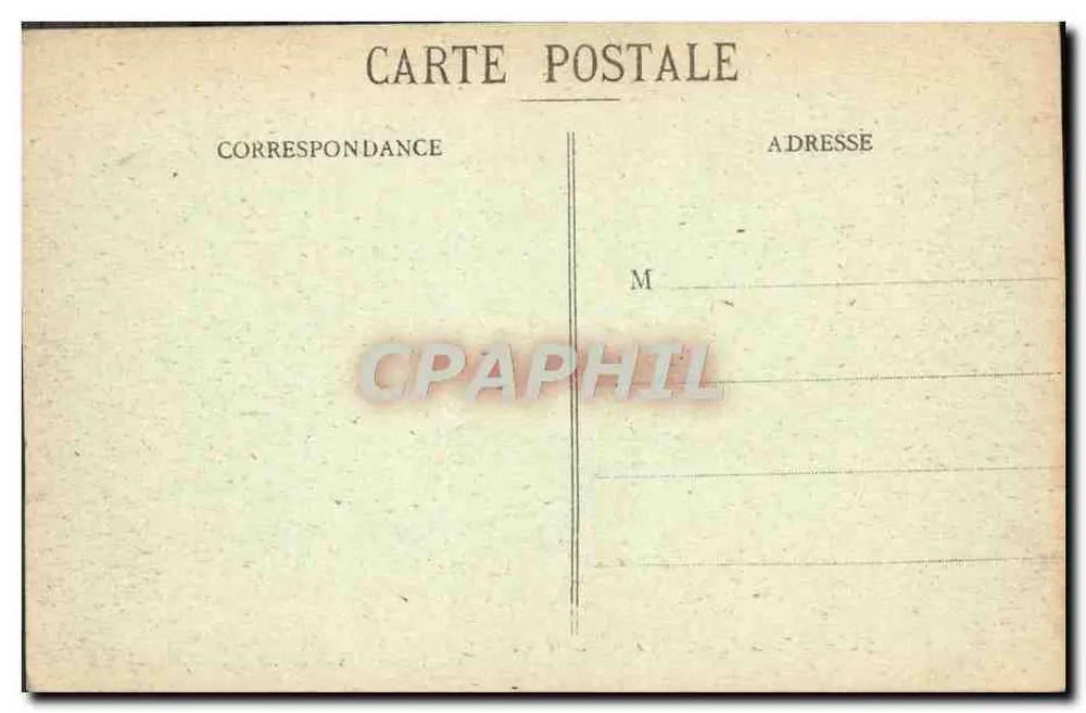 Lycée Lakanal — La Salle des Pas Perdus — V. Montet, Éditeur, Bourg-12 Reims - Verso
