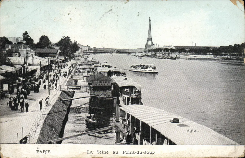 Paris — Die Seine am Point-du-Jour — Verleger: JARDINIERE ARTÉMENTS - Vorderseite
