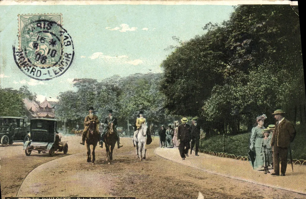 Bois de Boulogne — Route des carrières Chinoises — Verlag L.V. & Cie - Vorderseite