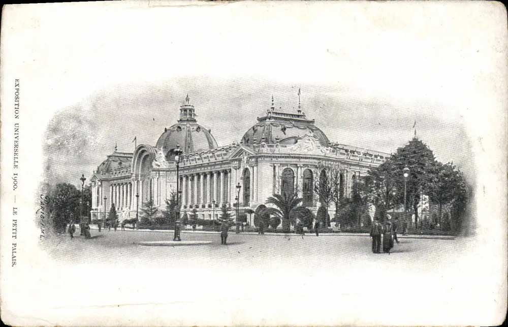 Exposição Universal de 1900 — O Pequeno Palácio — Currys & Cie - Frente