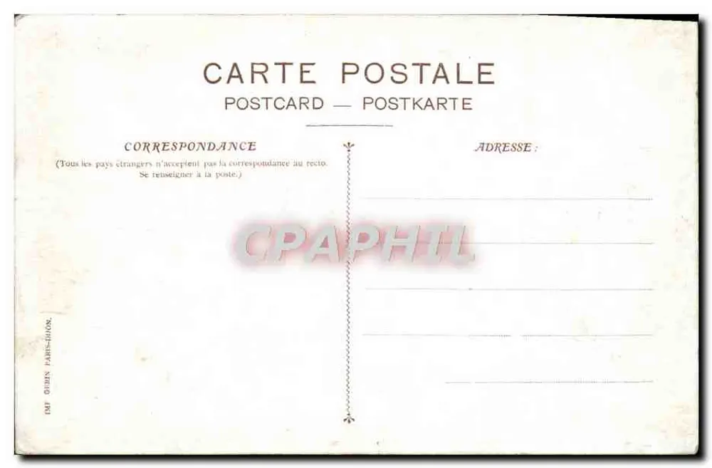 Pont de la Concorde — vue sur la Seine avec bateau à vapeur — éditeur IMPRIMÉ SUR LA CARTE - Achterkant