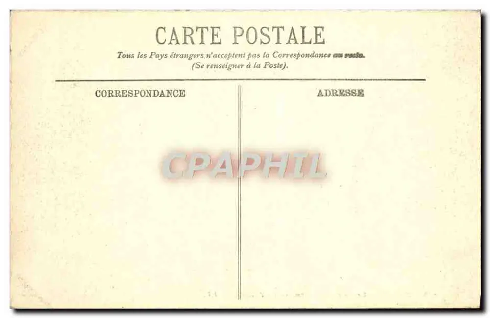 Paris — O Parc Montsouris — A Cascata — LL. — n° 368 - Verso