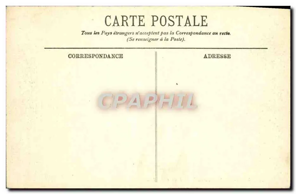 Parijs — De Colonnade van het Louvre — LL. n° 305 - Achterkant
