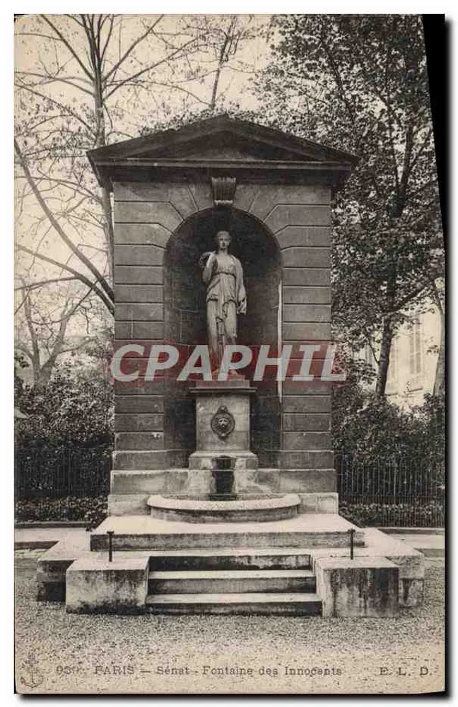 Paris - Senat - Fontäne der Unschuldigen — E.L.D. - Vorderseite