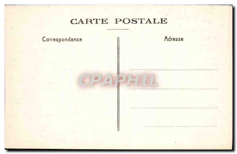 Paris - Hotel der Münze - Cour d'Honneur - Eingang zur Münze — L. Bastié, Foto. Verlag Robinson (Scine) - Rückseite