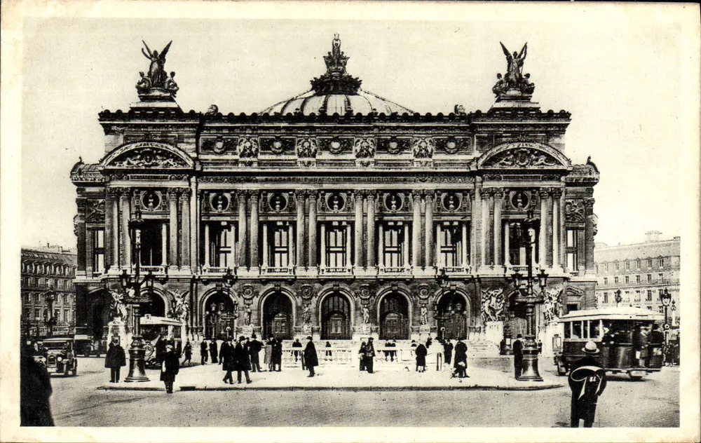 Ópera Garnier — Paris — número de série não visível - Frente