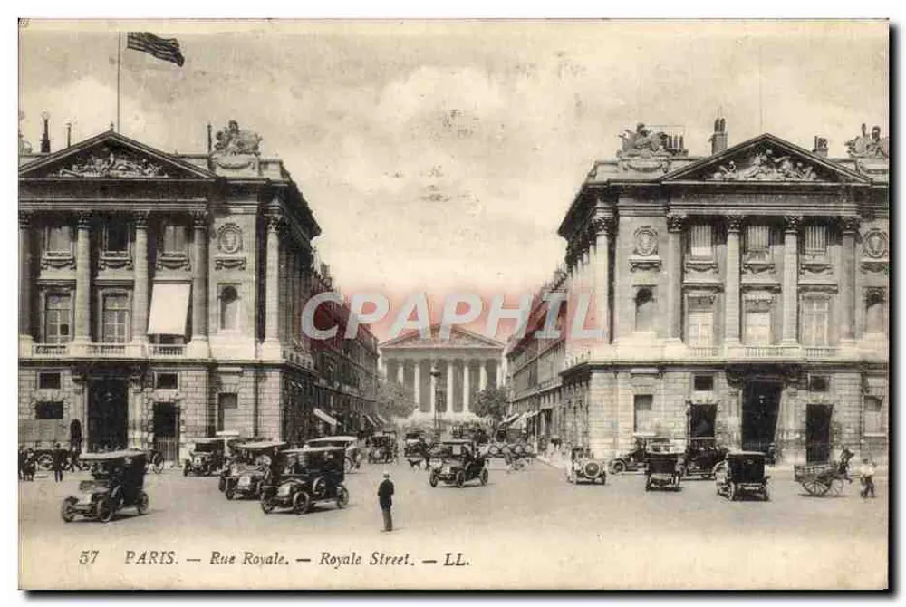 Paris — Rue Royale — LL. — n°57 - Frente