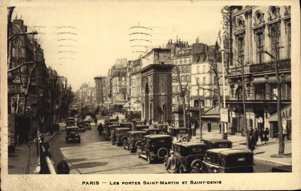 PARIS — LES PORTES SAINT-MARTIN ET SAINT-DENIS — Verlag nicht sichtbar - Vorderseite