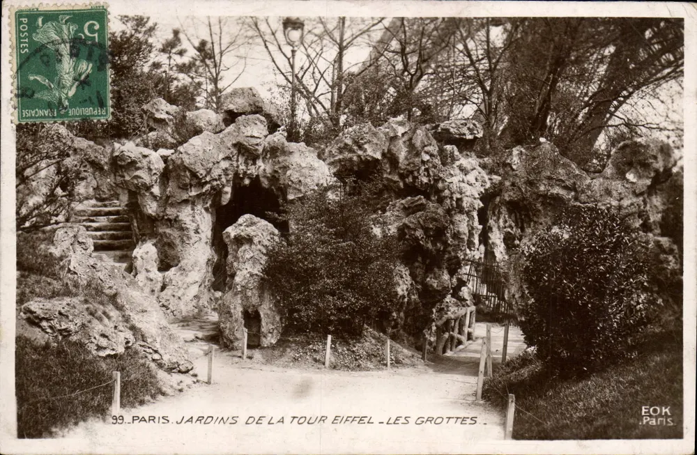 Paris - Jardins da Torre Eiffel - As Grutas — EOK Paris, n°99 - Frente
