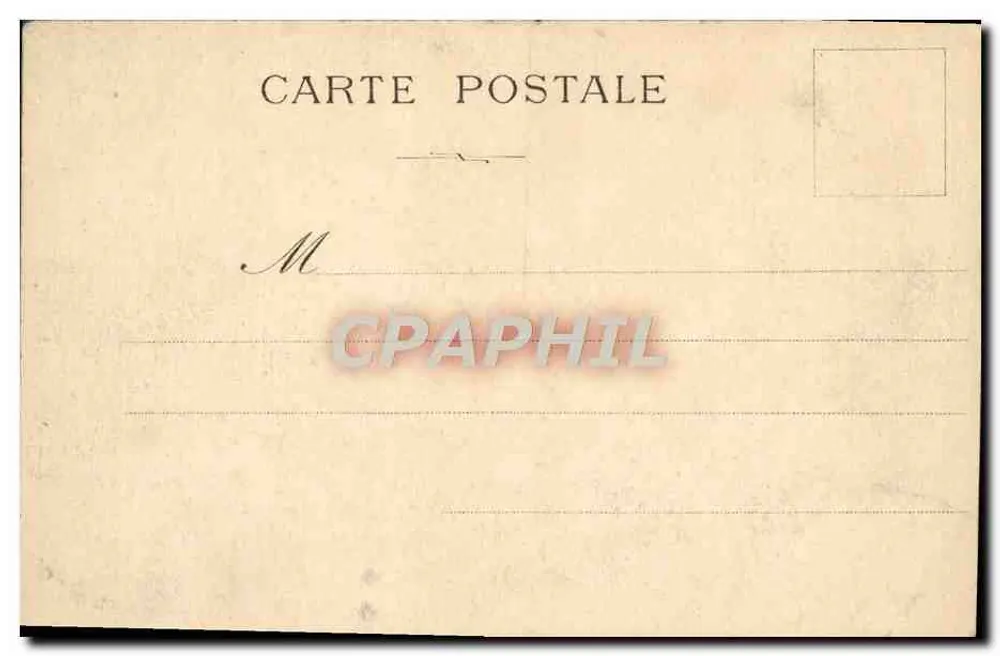 Paris — Igreja da Madeleine — vista da fachada clássica com carros e pedestres - Verso
