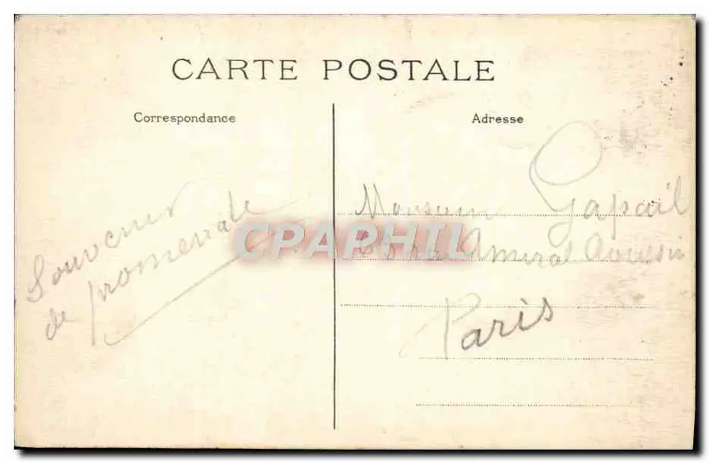Sacré-Cœur von Montmartre — J. H. Dégondé — n° 017 - Rückseite