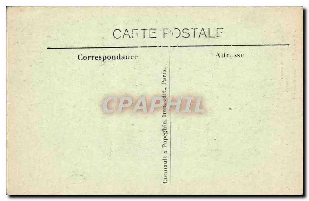 Paris - A Torre Eiffel — Construída de 1887 a 1889, por Eiffel, mede 300 m. de altura. — A.P. editor - Verso