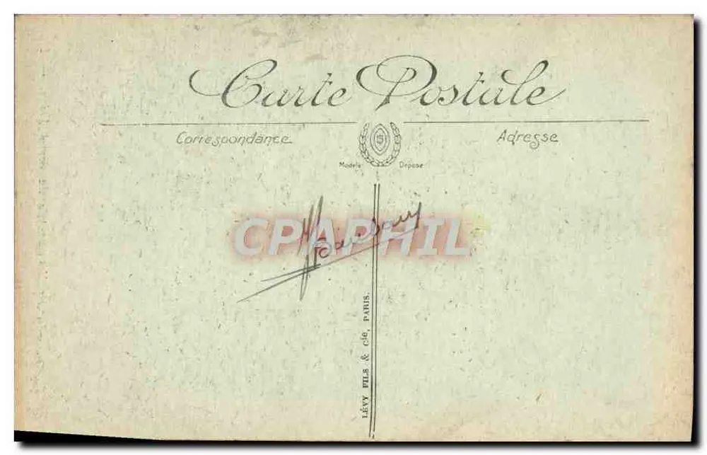 Paris — Monumentale Eingang des Grand Palais — LL. Petit - Rückseite