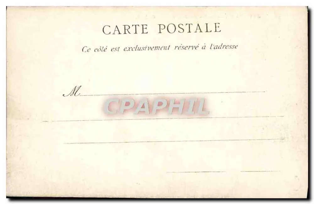 PARIS — Jardim de Cluny — C. L. C. n°363 - Verso