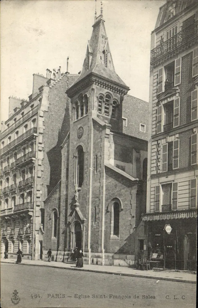Paris — Kirche Saint-François de Sales — C.L.C. n°464 - Vorderseite