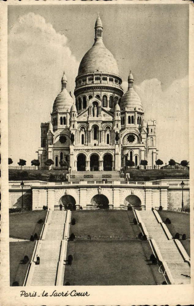 Paris - O Sagrado Coração — editor Photolux, n° 1084 - Frente