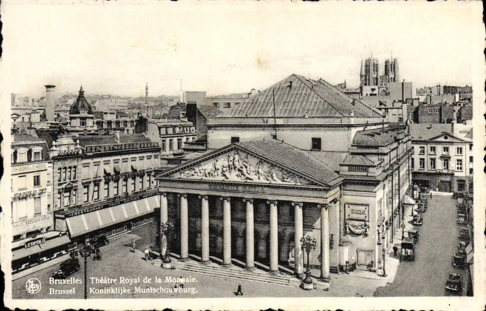 Königliches Theater der Münze — Brüssel — Verlag Ern. Thill, Nr. 10 - Vorderseite