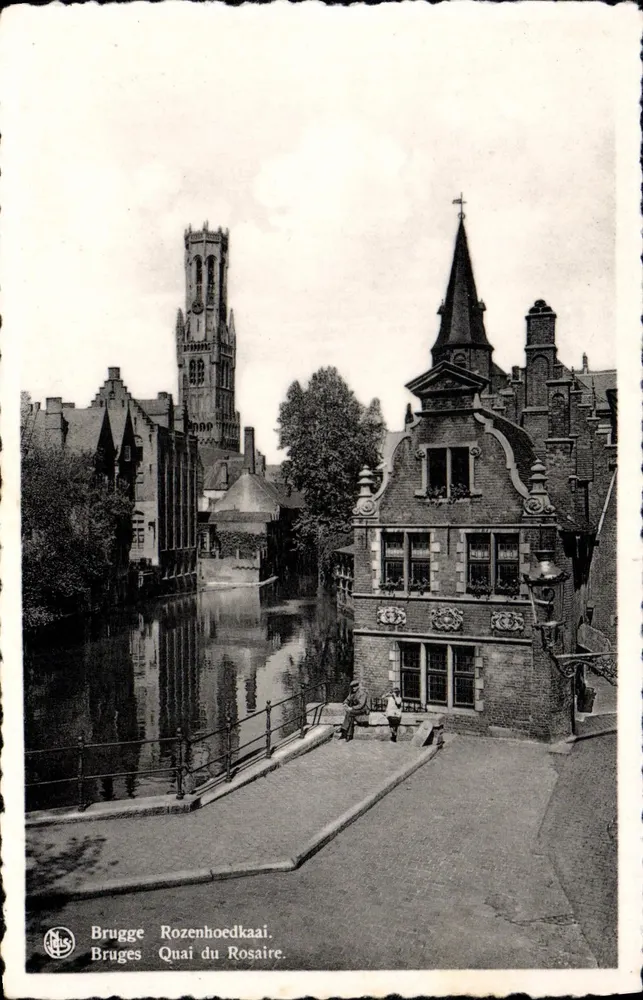 Brukselka - Rozenhoedkaai — Nils, Brukselka - Awers