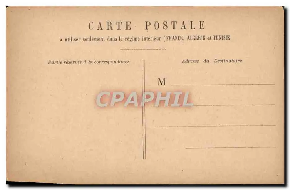 PARIS - Les Champs-Élysées — vista da entrada com as colunas e o Arco do Triunfo — editor não identificado - Verso