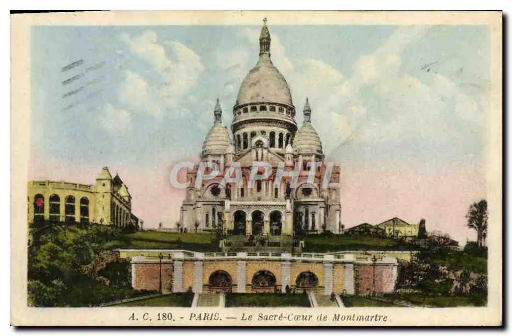 Das Heilige Herz von Montmartre — Paris — A.C. 180 - Vorderseite