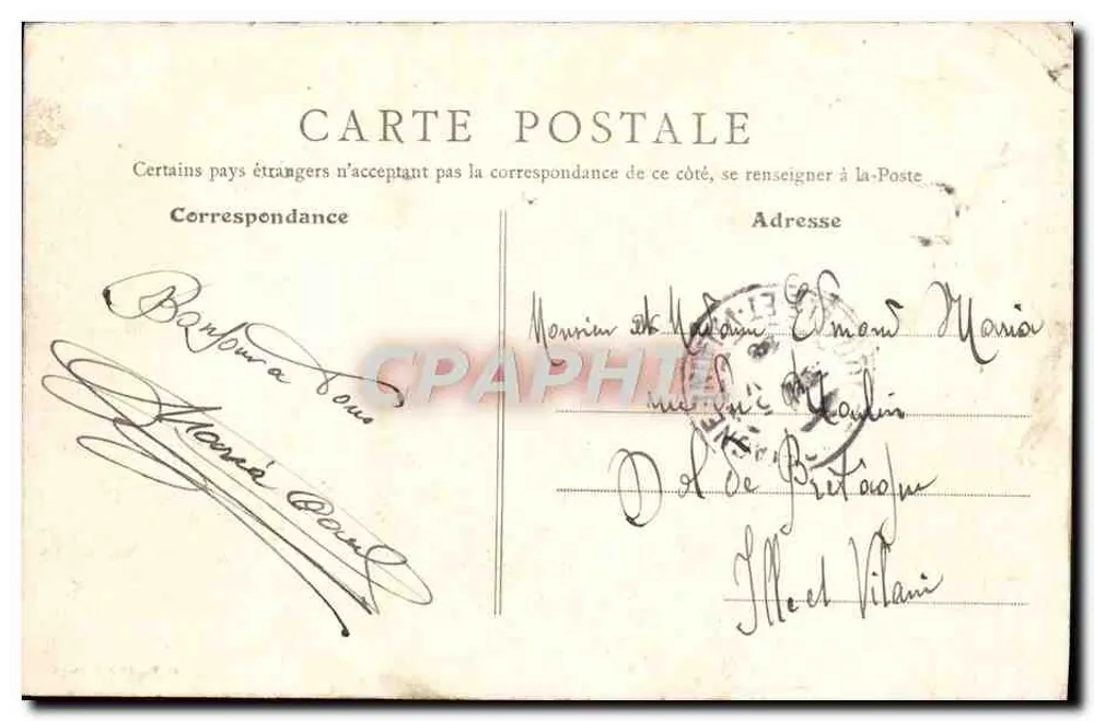 PARIS - Der Louvre (Ansicht vom Pavillon de Sully) — Verlag J. P. Paris, n° 405 - Rückseite