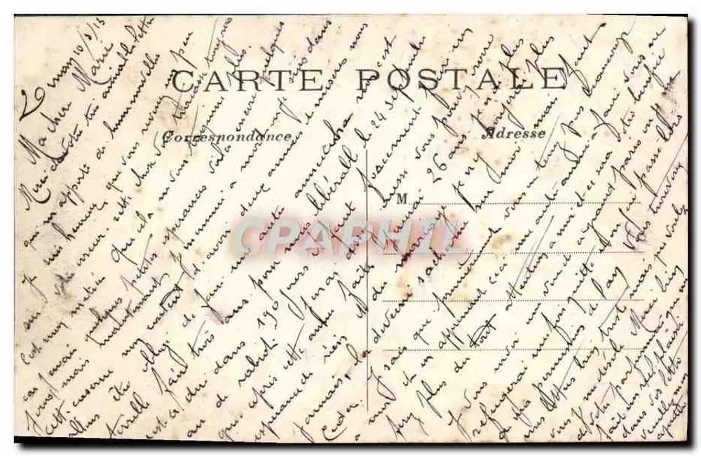 PARIS — Parc Monceau — Um canto do Lago — C. M. n° 479 - Verso