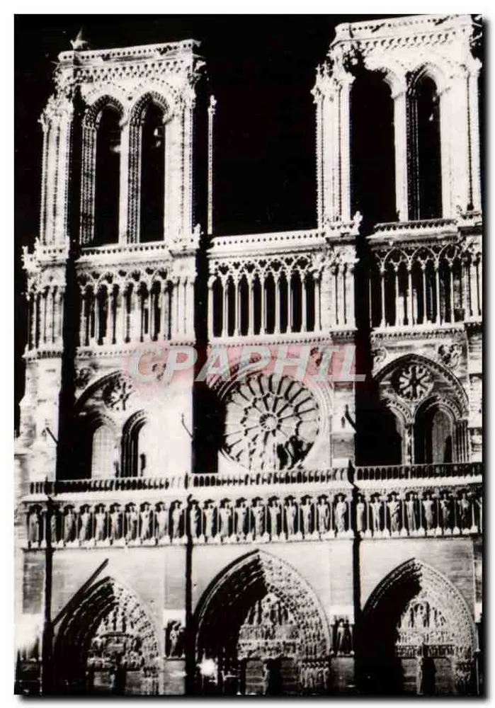 Notre-Dame de Paris — Vista noturna — Éditions de la Nuit, n°13 - Frente