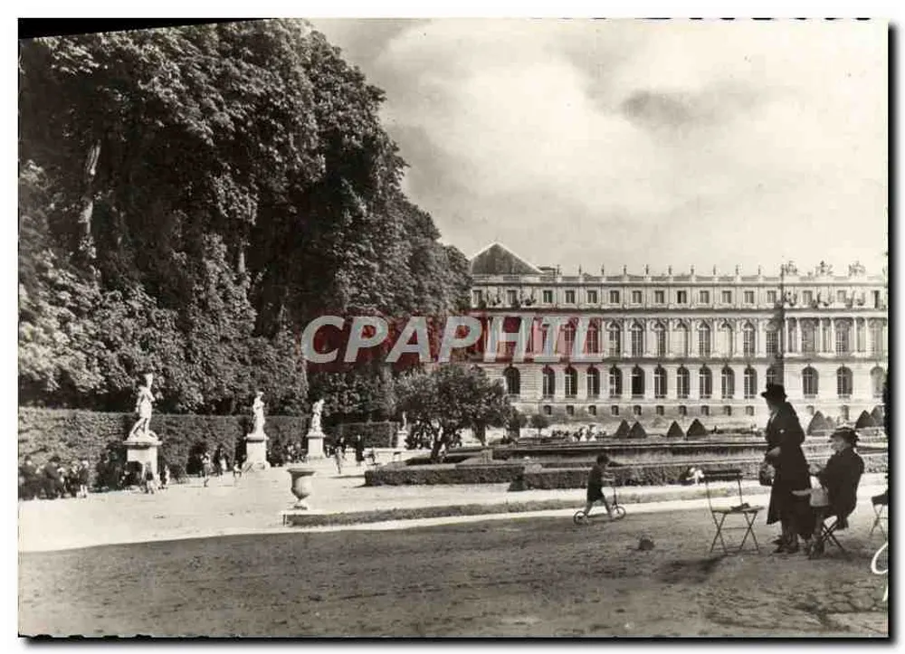 Die Nordparterre und das Schloss — Paris — Éditions d'Art GUY, Paris - Vorderseite