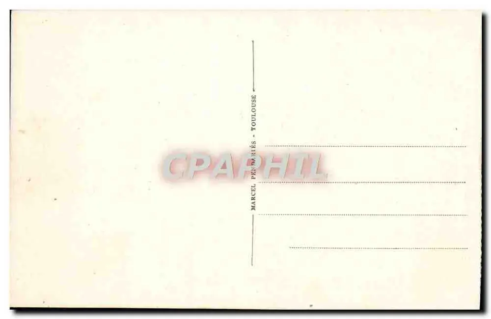 Toulouse - Square Wilson e Goudouli — editor Marcel Pennariès, n°12 - Verso