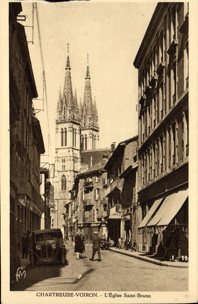Chartreuse-Voiron - L'Église Saint-Bruno — Éditions Matunotto Frères - Voorkant