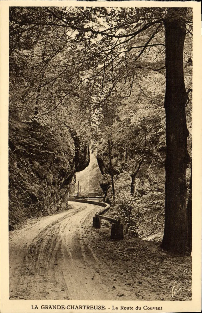 La Grande-Charteuse - A Estrada do Mosteiro — Héloïse Martiottot Friers, n°21 - Frente
