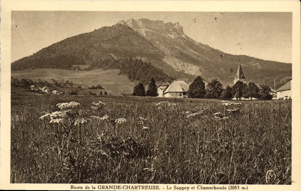 Route der GRANDE-CHARTREUSE — Le Sappey und Chamechaude (2083 m.) — Éditions Martinono Frères - Vorderseite