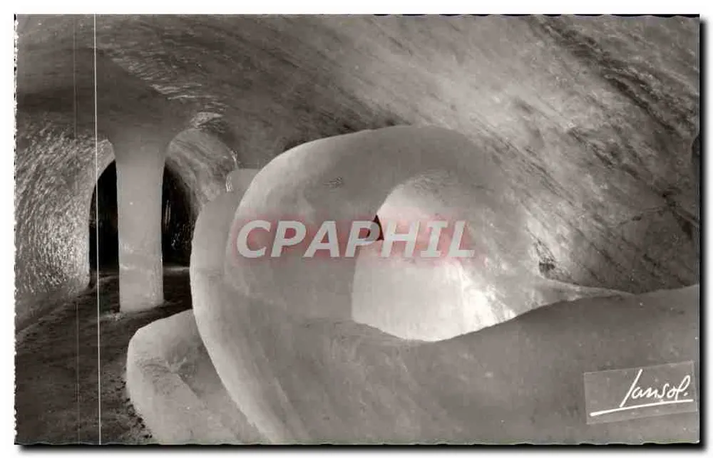 Gletscherhöhle — Die Gondel — Chamonix-Montenvers, H. 1913 m. — Photographische Editionen JANSOL (Savoie) - Vorderseite